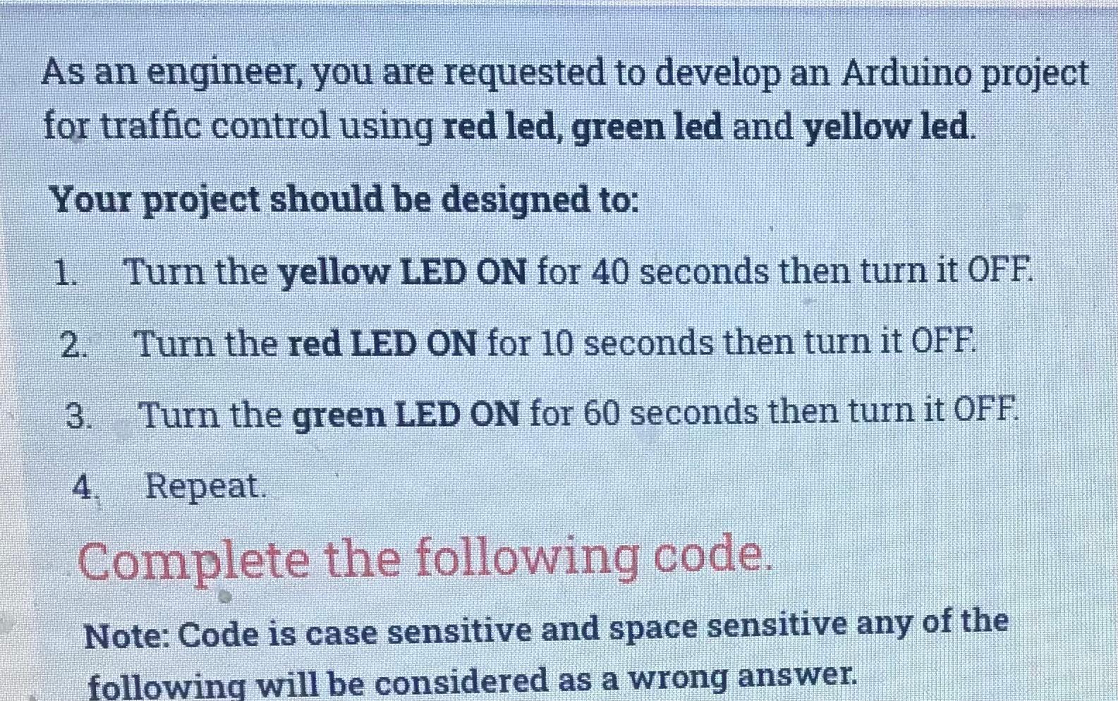 Solved As an engineer, you are requested to develop an | Chegg.com