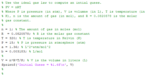 Solved I need some help to create a MatLab code for Newton's | Chegg.com