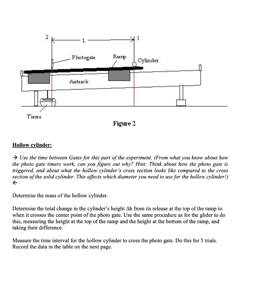 Experiment Glider Determine the mass of the glider.
