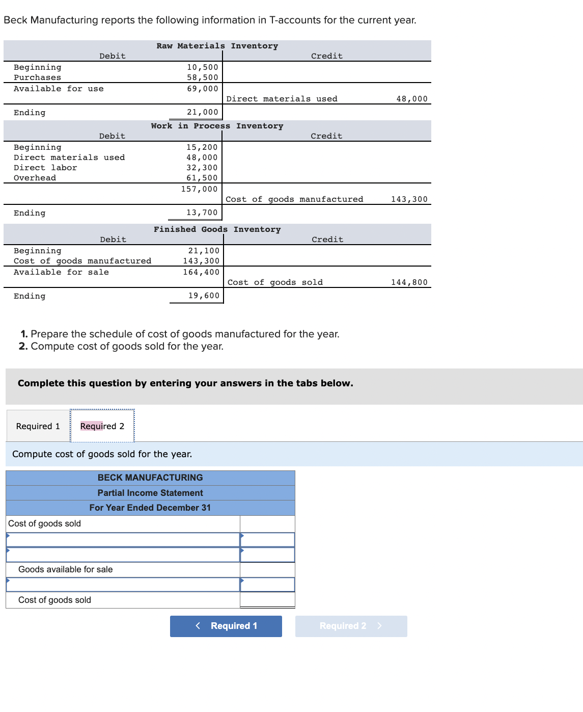 solved-beck-manufacturing-reports-the-following-information-chegg