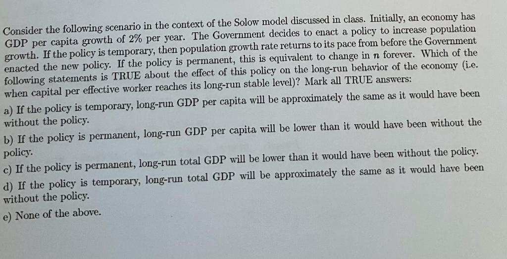 Solved Consider the following scenario in the context of the | Chegg.com