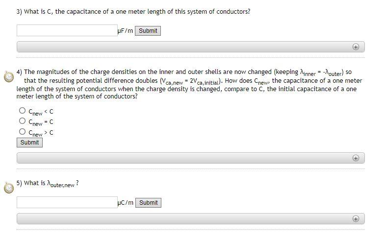 Solved An Infinitely Long Solid Conducting Cylindrical Shell | Chegg.com