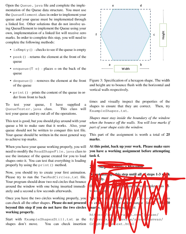 Solved 2.4 Step 3: Complete the Queue For this step, you | Chegg.com