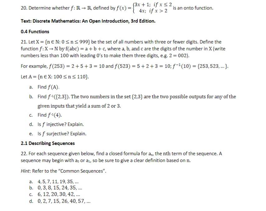 Solved 16. Let A={x∈N:3≤x≤13},B={x∈N:x Is Even }, And | Chegg.com