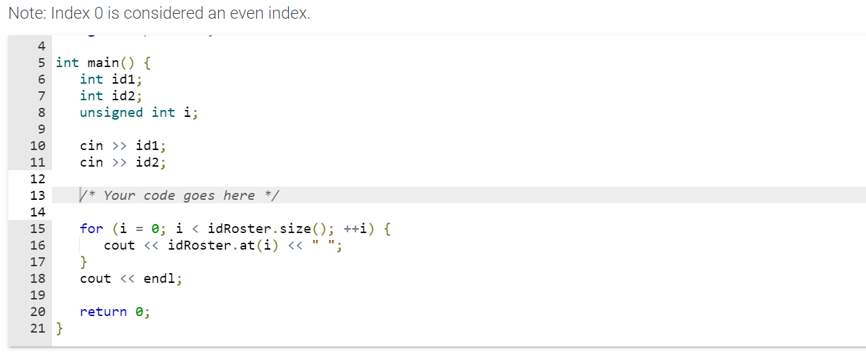 Solved Two integers are read from input as variables id1 and | Chegg.com