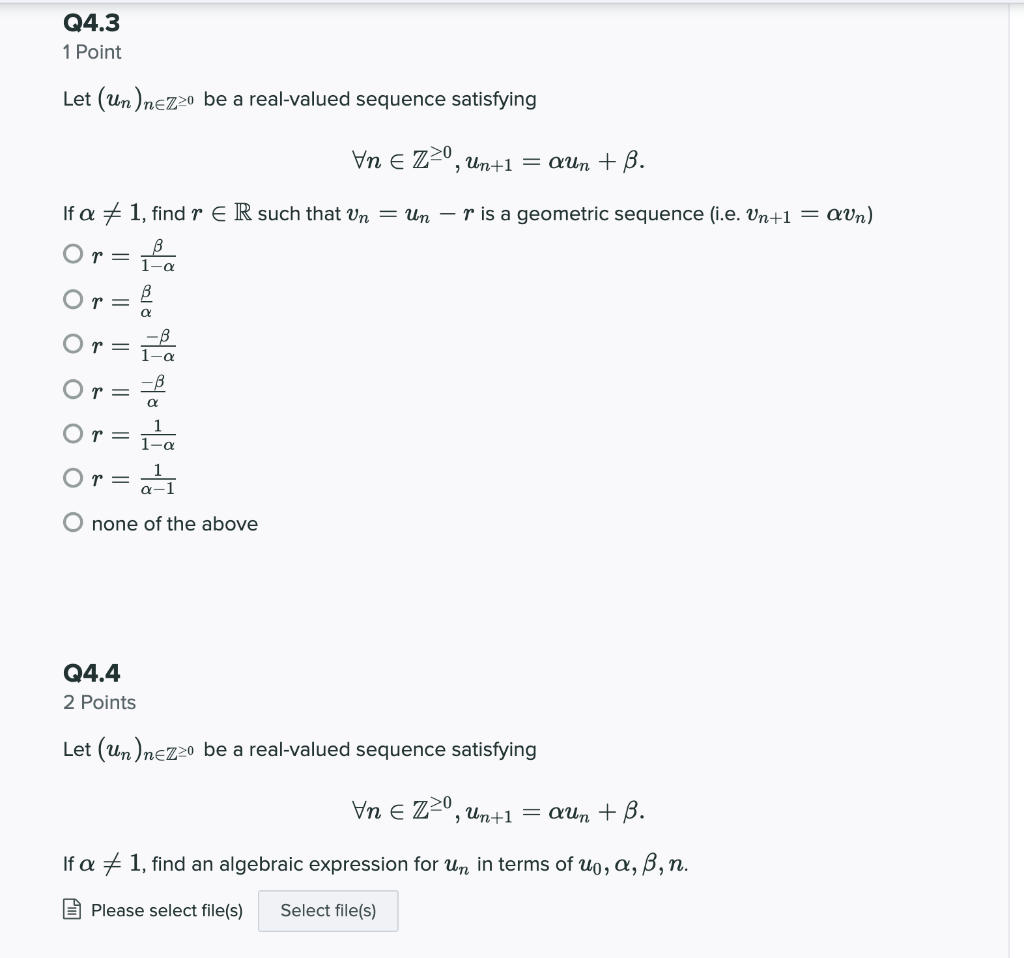 Solved Q4 Limits Continuity Compactness And Related To Chegg Com