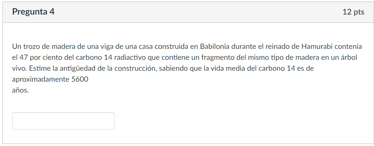 Un trozo de madera de una viga de una casa construida en Babilonia durante el reinado de Hamurabi contenía el 47 por ciento d