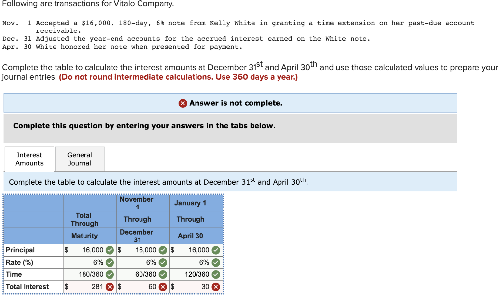 Solved Following are transactions for Vitalo Company. Nov. 1