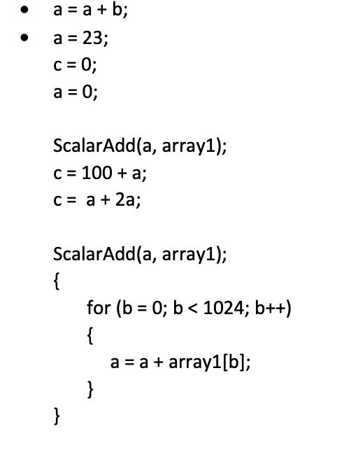 1. (a) Convert the following high-level language | Chegg.com
