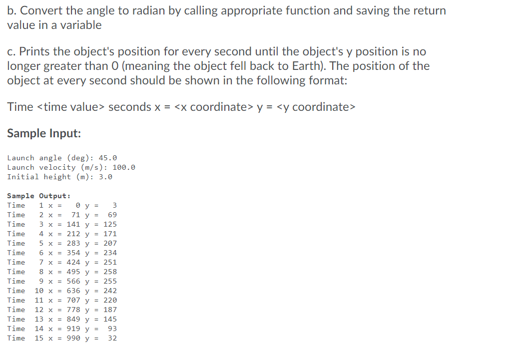 Solved Python program. its a full question but has a and b | Chegg.com