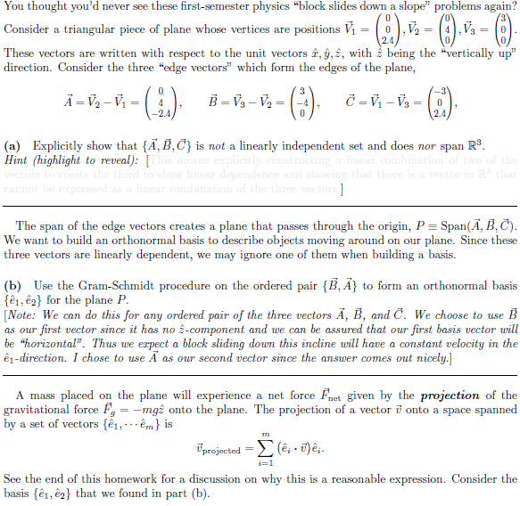 Solved You Thought You D Never See These First Semester P Chegg Com