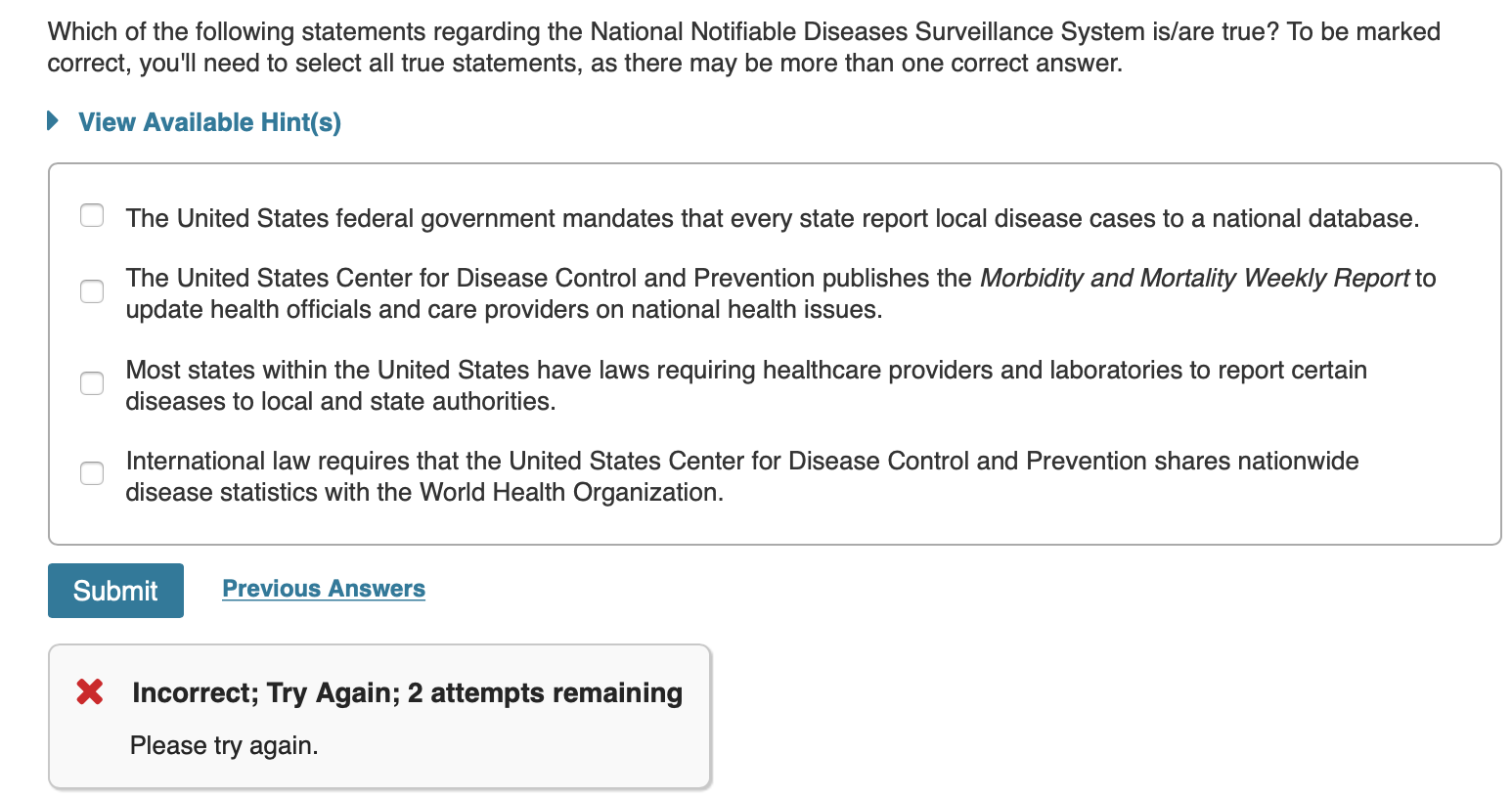 Solved Which of the following statements regarding the