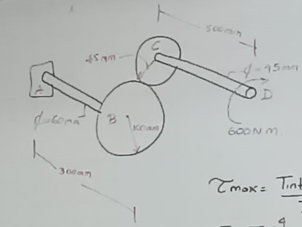 Determine: A. Maximum Shear In Each Axis. B. Torsion | Chegg.com