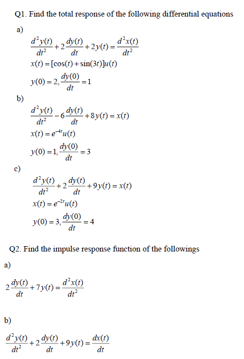 Solved I need some help with the questions below Q1 | Chegg.com