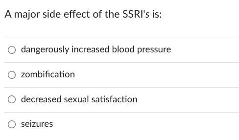 Have Y’All Experienced Any Bad Side Effects Of Ssri’S? – AABB