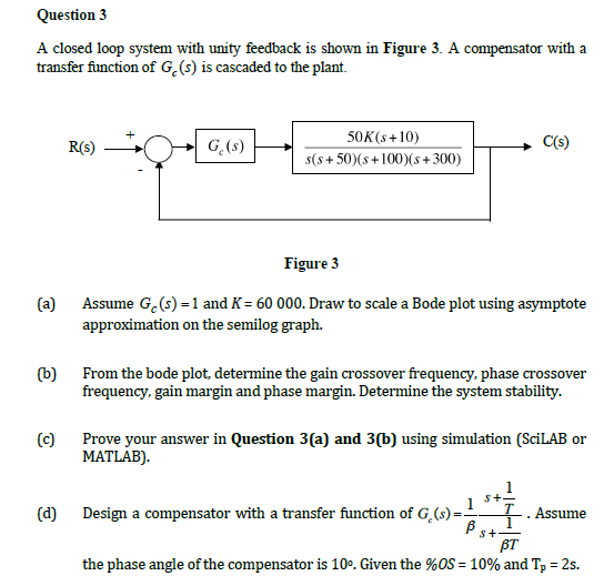 Solved Question 2 A System For Temperature Control Process | Chegg.com