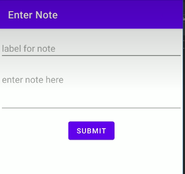 Solved in android studio/java , create a simple note-taking 