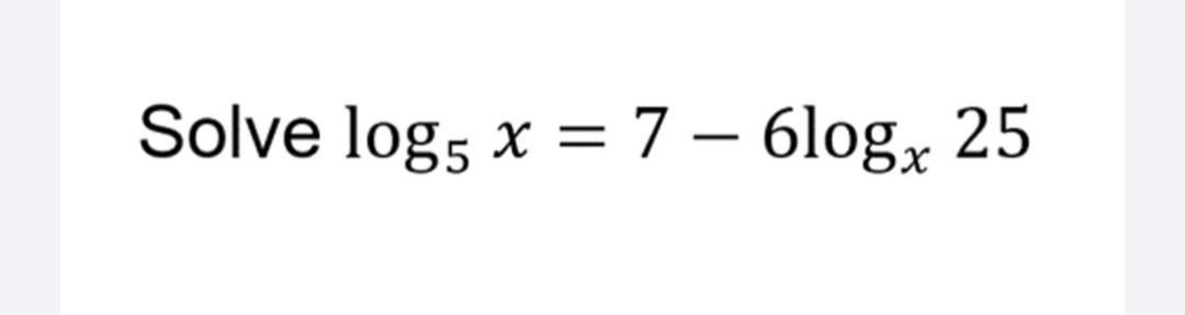 найдите корень уравнения log5(x   7) = log5(5-x)-l