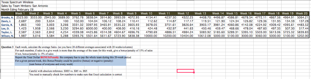 Solved Can you show the excel formula used to find the | Chegg.com