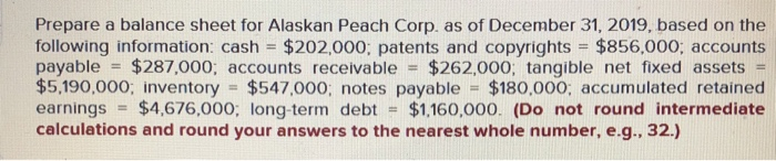 solved-prepare-a-balance-sheet-for-alaskan-peach-corp-as-of-chegg