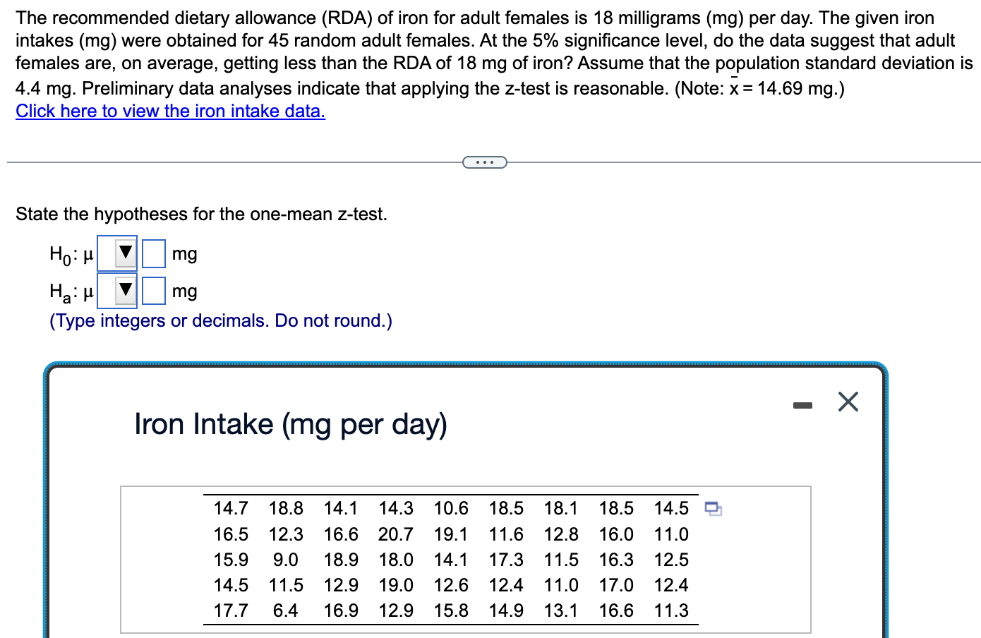 solved-the-recommended-dietary-allowance-rda-of-iron-for-chegg