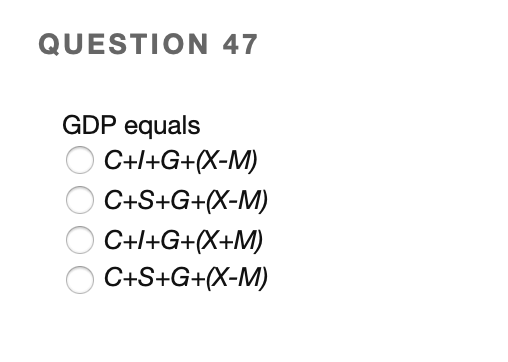 Solved Question 30 The Series Of Ups And Downs The Econom