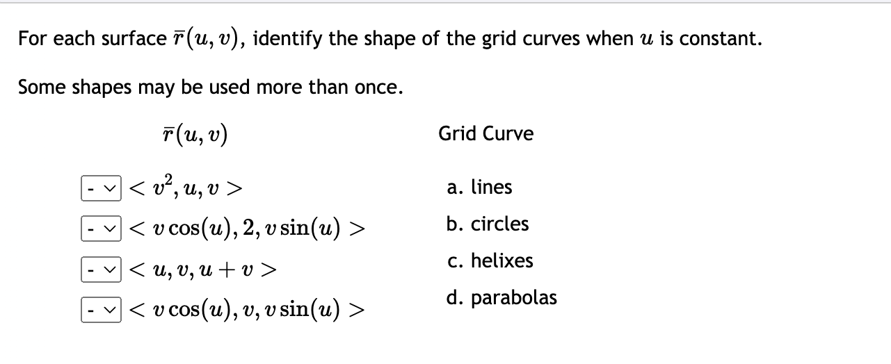 solved-for-each-surface-r-u-v-identify-the-shape-of-the-chegg