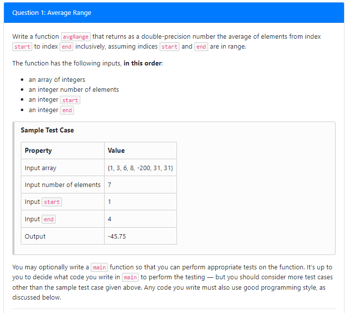 Solved Write a function that returns as a doubleprecision