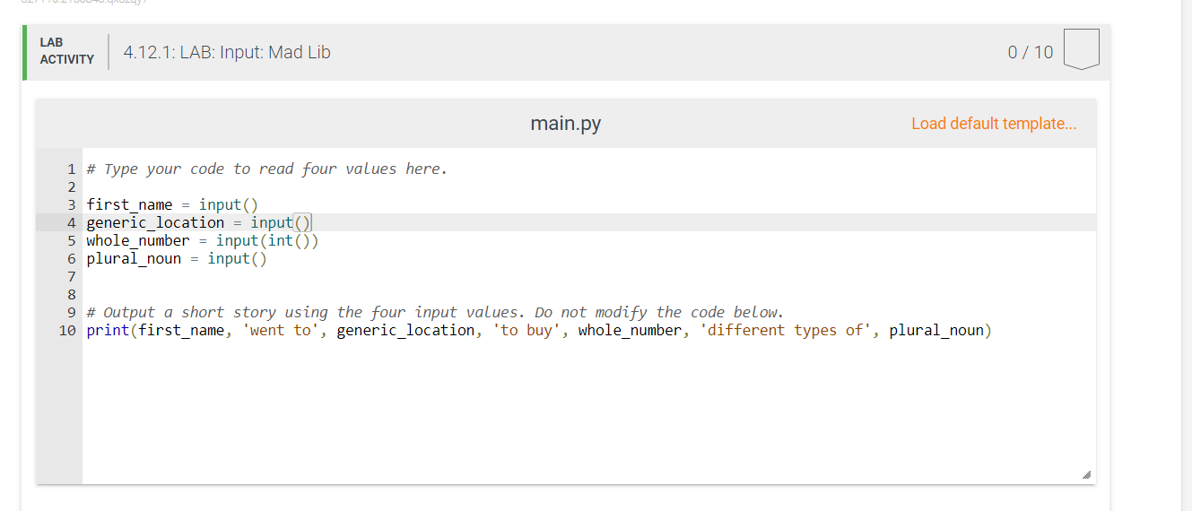 solved-4-12-lab-input-mad-lib-mad-libs-are-activities-that-chegg