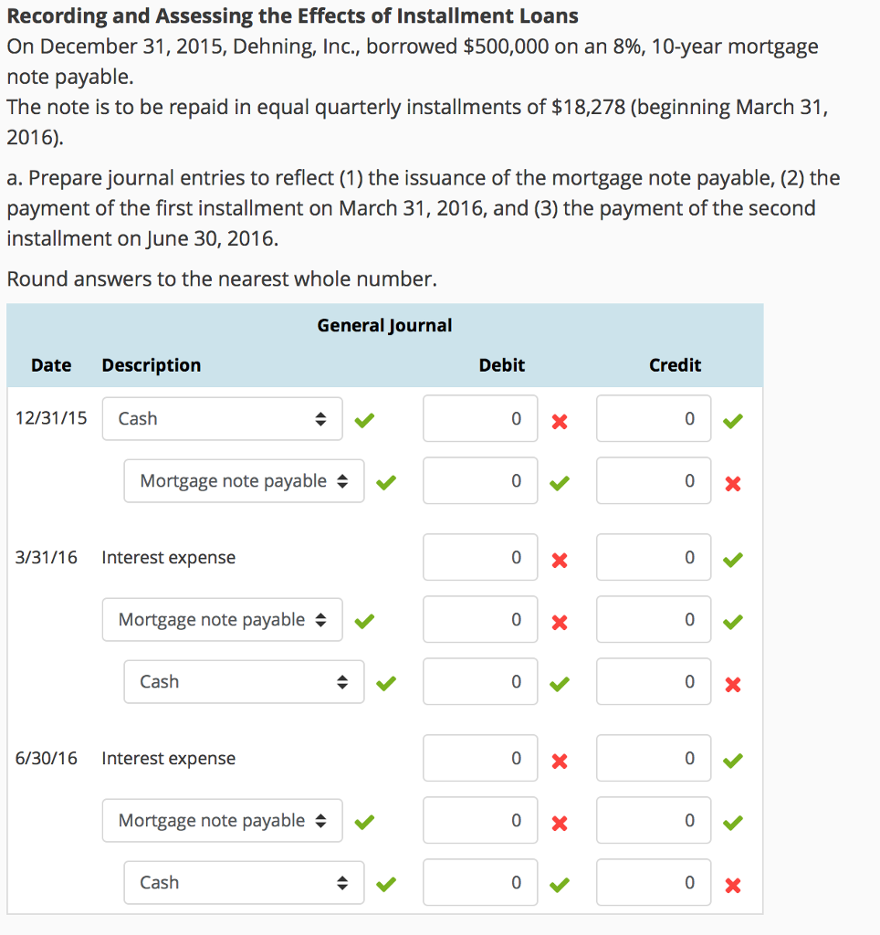 Mortgage Note Description
