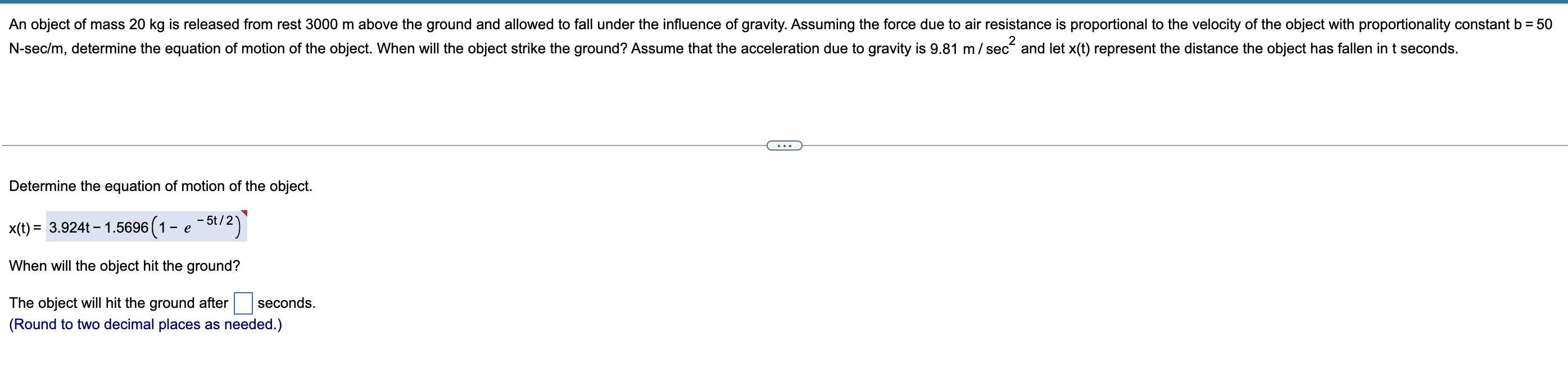 Solved I got it wrong, and I do not know what I did wrong, | Chegg.com