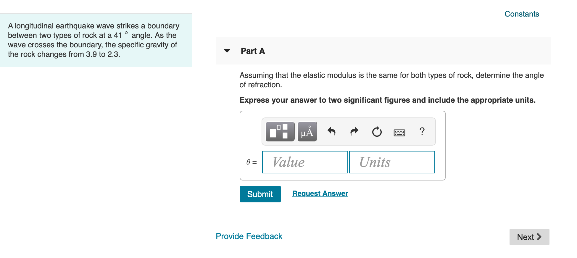 Solved Constants A violin string vibrates at 291 Hz when