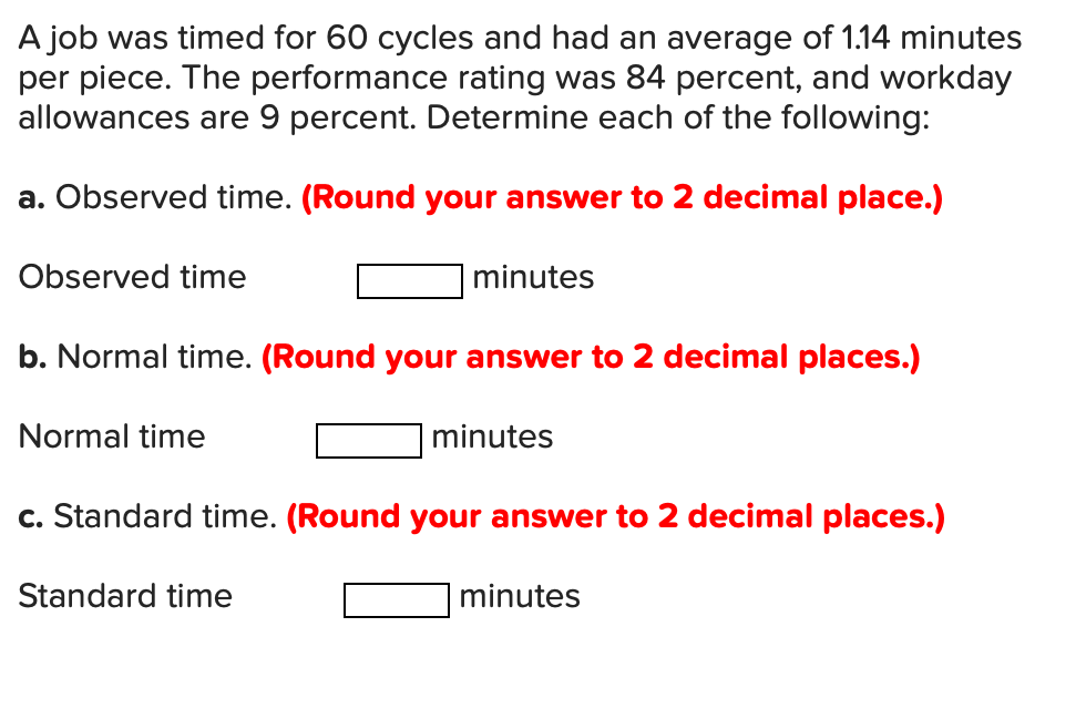 solved-a-job-was-timed-for-60-cycles-and-had-an-average-of-chegg