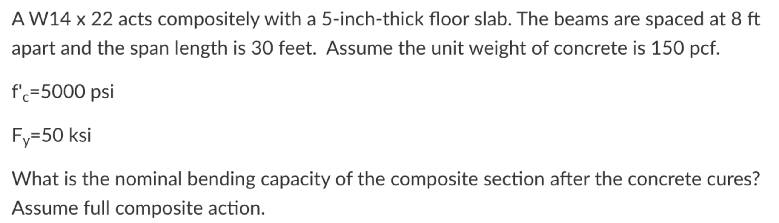 Solved Determine the nominal strength of the column shown.