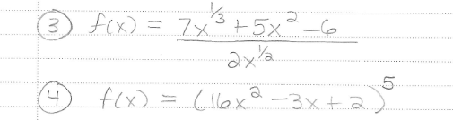 Solved 3 F X 2x1 27x1 3 5x2−6 4 F X 16x2−3x 2 5