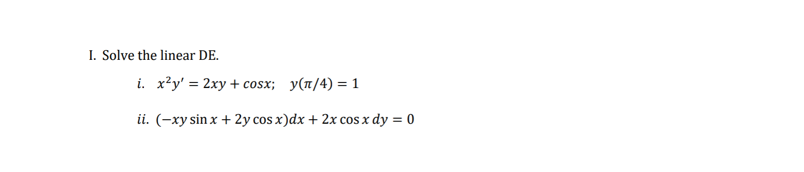 Solved Can someone show me how to solve these with steps | Chegg.com