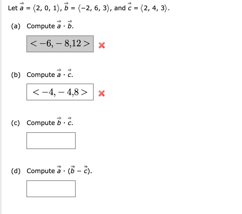 Solved (2, 0, 1), B = (-2, 6, 3), And C = (2, 4, 3) Let A | Chegg.com