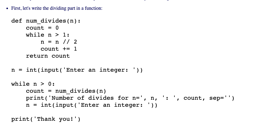 Solved In this code, why we were able to use the same | Chegg.com