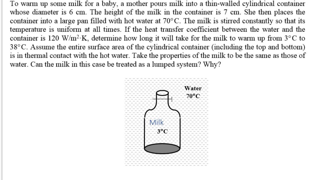 solved-to-warm-up-some-milk-for-a-baby-a-mother-pours-milk-chegg