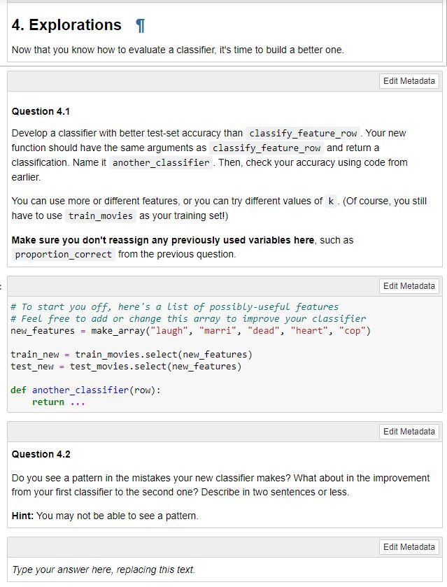 Solved 4. Explorations ¶ Now that you know how to evaluate a | Chegg.com