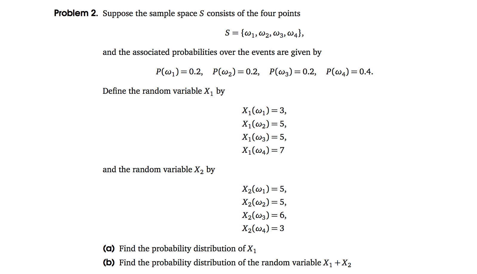 Solved Problem 2. Suppose The Sample Space S Consists Of The | Chegg.com