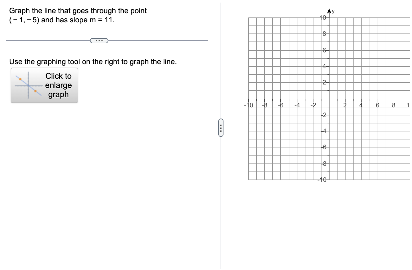 solved-graph-the-line-that-goes-through-the-point-1-5-chegg