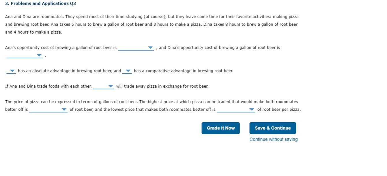 Solved 3. Problems And Applications Q3 Ana And Dina Are | Chegg.com