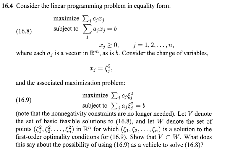 6.4 Consider the linear programming problem in | Chegg.com
