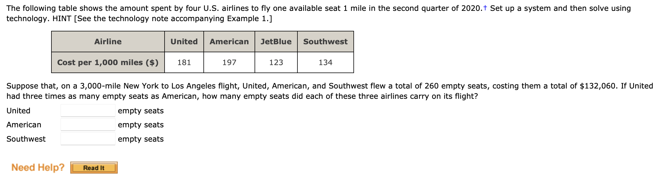 Solved Suppose that, on a 3,000-mile New York to Los Angeles 