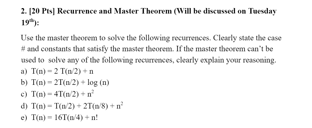 Solved Please help and do not copy other answers; I have | Chegg.com