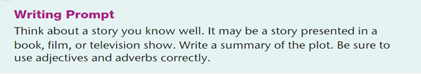 Write a Plot Summary A plot summary is a kind of | Chegg.com