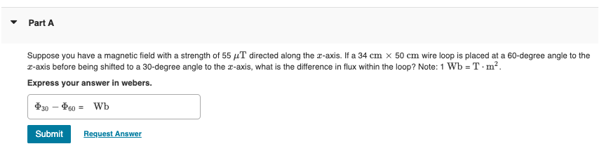Solved Suppose you have a magnetic field with a strength of | Chegg.com