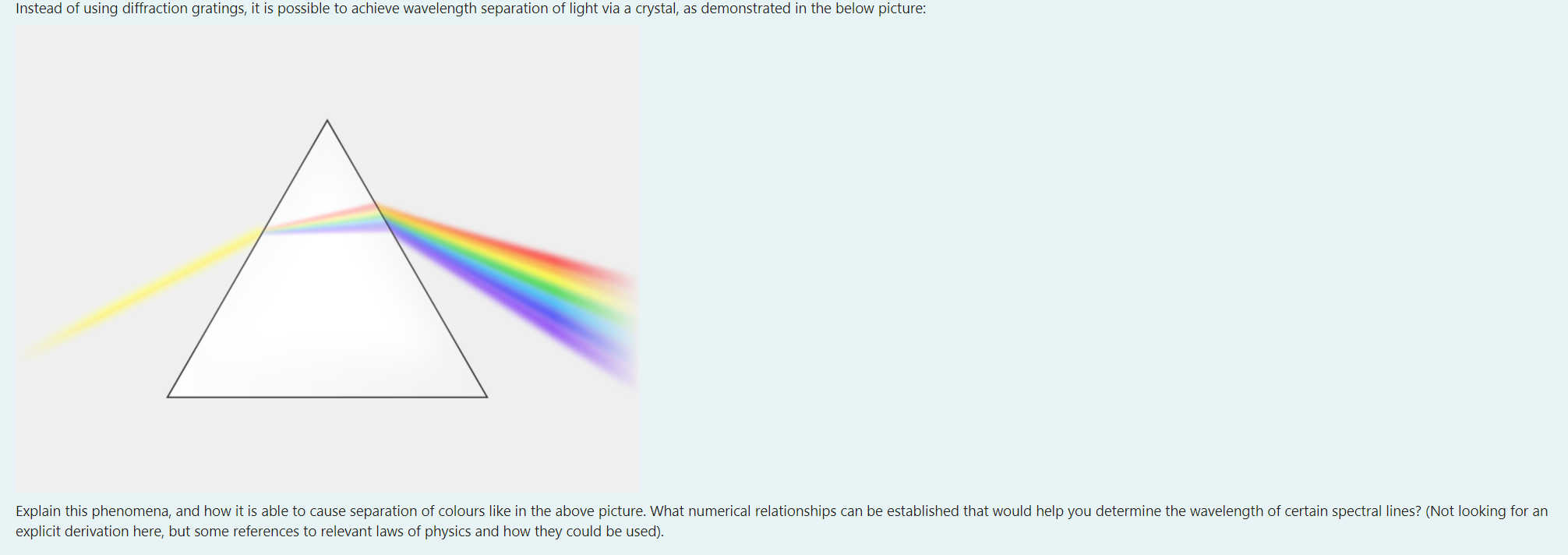 Solved We have just derived Bragg's law; dsin(0) = nå for | Chegg.com