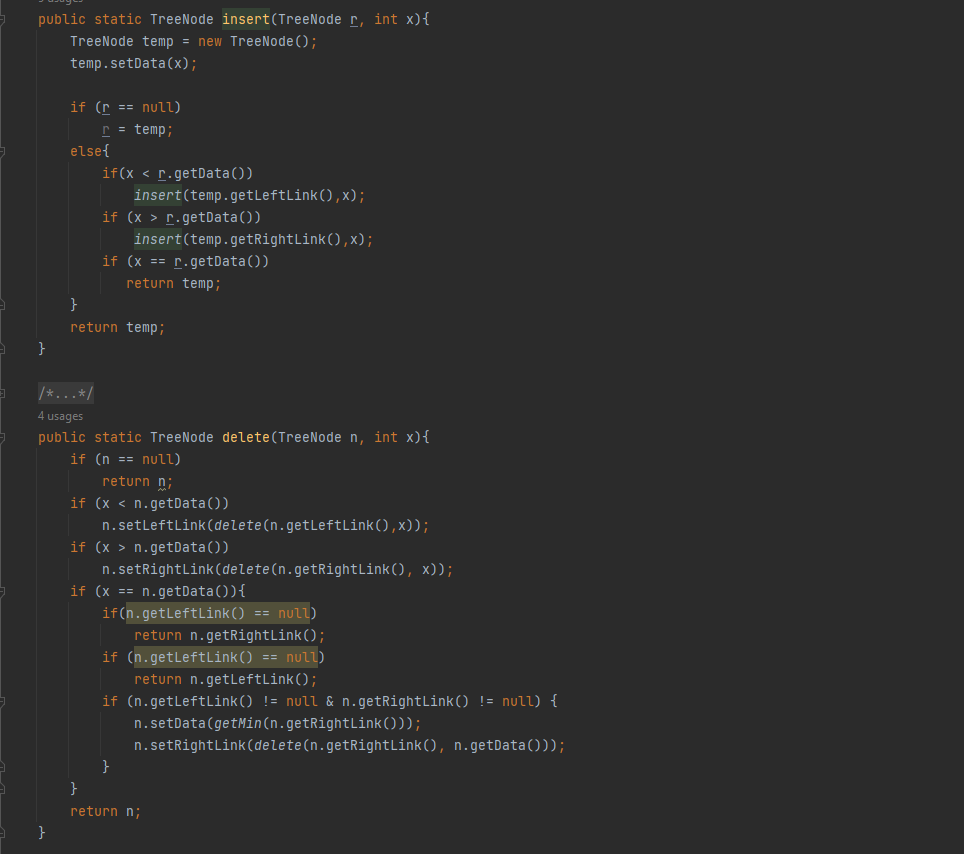 Solved program starts, there should be an empty tree in | Chegg.com
